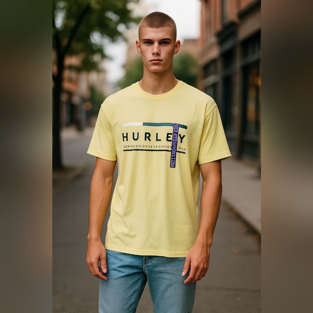Hurley Men's Size 2xl Surfing Co Shirt NWT Beach City Fashion